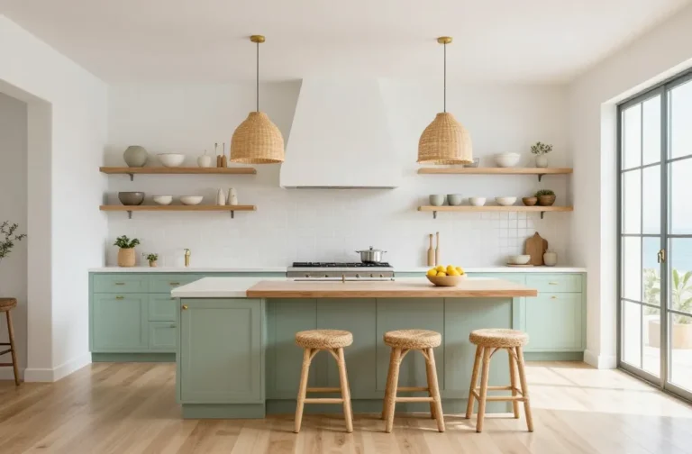 10 Light Sage Green Kitchen Cabinets That Feel Like a Spa