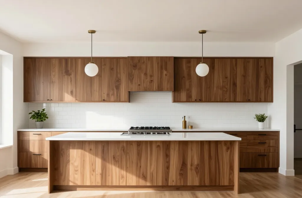 10 Walnut Kitchen Cabinets Color Schemes That Wow