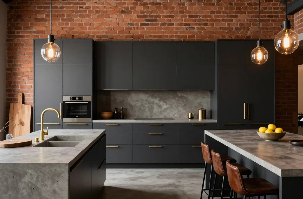 10 Charcoal Kitchen Cabinets That Look Insanely Expensive