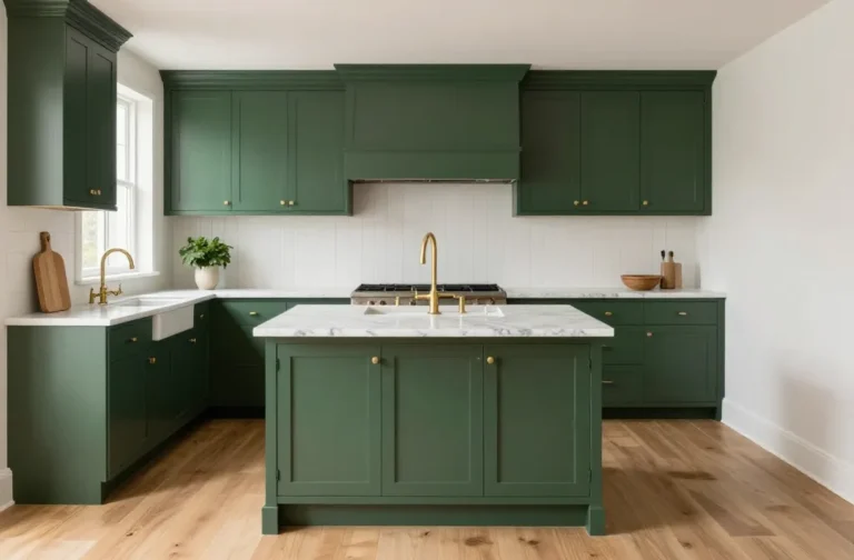 Steal These 10 Forest Green Kitchen Cabinets Looks