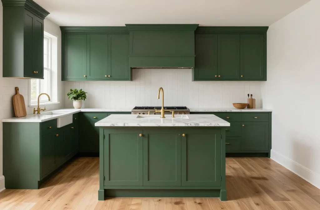 Steal These 10 Forest Green Kitchen Cabinets Looks