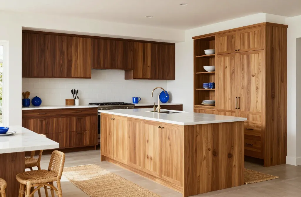 10 Wood Stained Kitchen Cabinets That Wow Every Guest