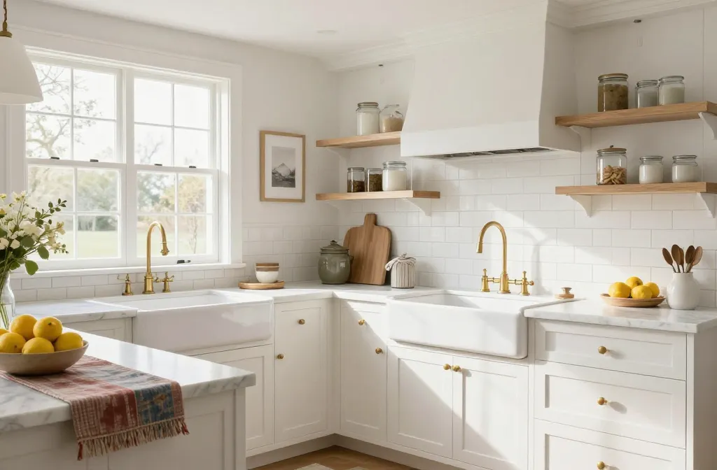 10 White Farmhouse Kitchen Ideas That Feel Fresh and Cozy