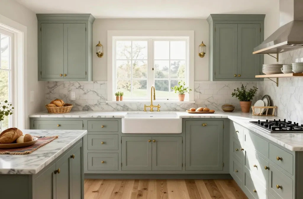 10 Sage Green Farmhouse Kitchen Ideas You’Ll Copy Fast