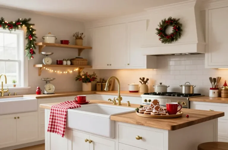 Gorgeous 10 Farmhouse Christmas Kitchen Ideas You’Ll Love