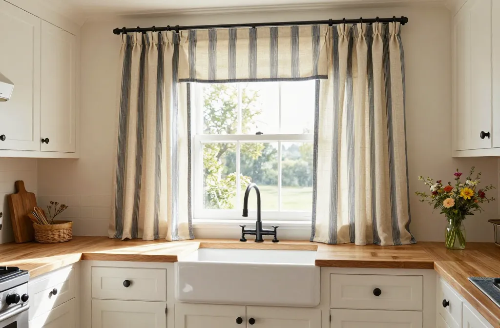10 Kitchen Curtain Ideas Farmhouse That Feel Instantly Cozy