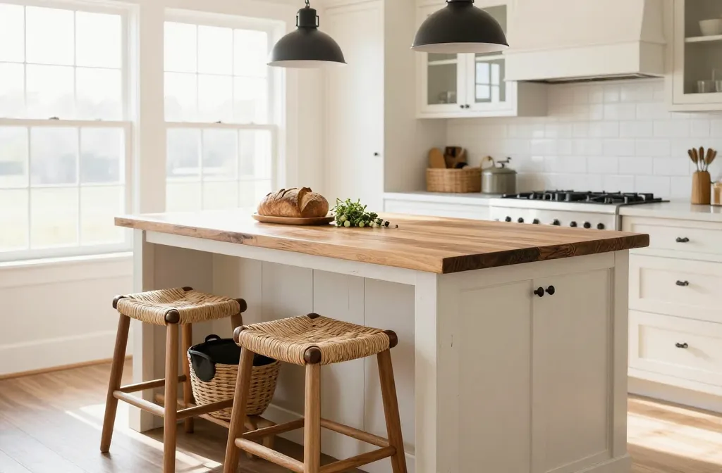 Steal-Worthy 10 Farmhouse Kitchen Island Ideas