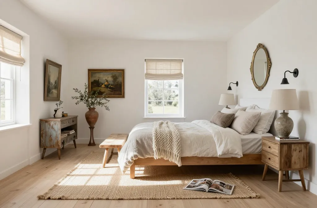 10 Farmhouse Bedroom Ideas for Cozy Quiet Luxury