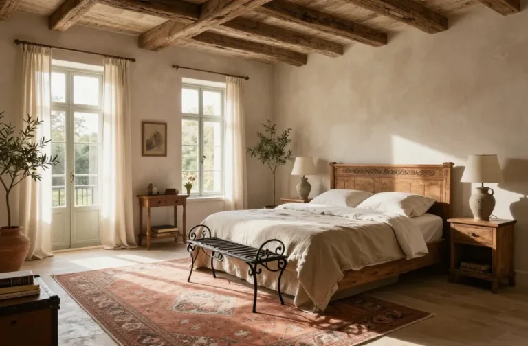 10 French Farmhouse Bedroom Ideas for Dreamy Rustic Calm