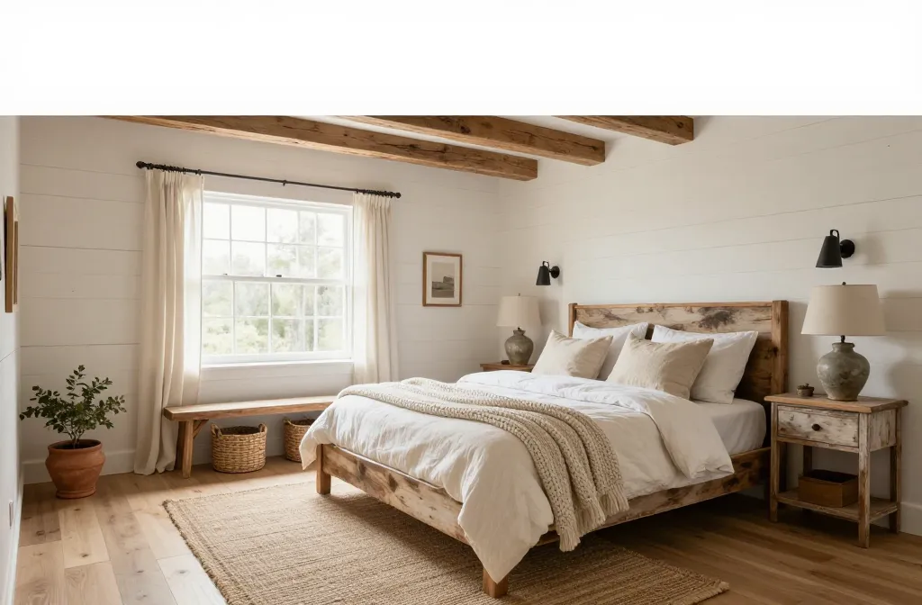 Cozy Chic: 10 Rustic Farmhouse Bedroom Ideas That Wow