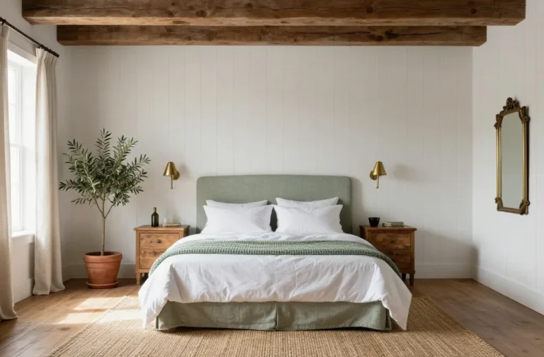 Steal These 10 Sage Green Farmhouse Bedroom Ideas