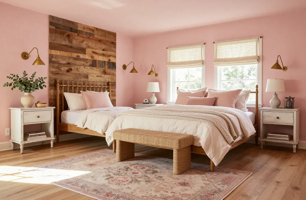 10 Pink Farmhouse Bedroom Ideas That Feel Cozy and Chic