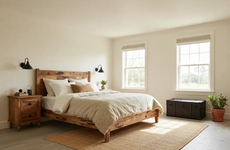Cozy Up with 10 Country Farmhouse Bedroom Ideas