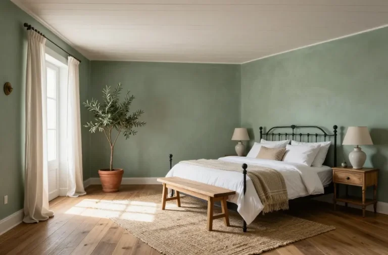 10 Farmhouse Green Bedroom Ideas That Feel Like Fresh Air