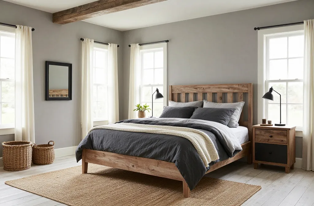 10 Grey Farmhouse Bedroom Ideas for Cozy Modern Charm