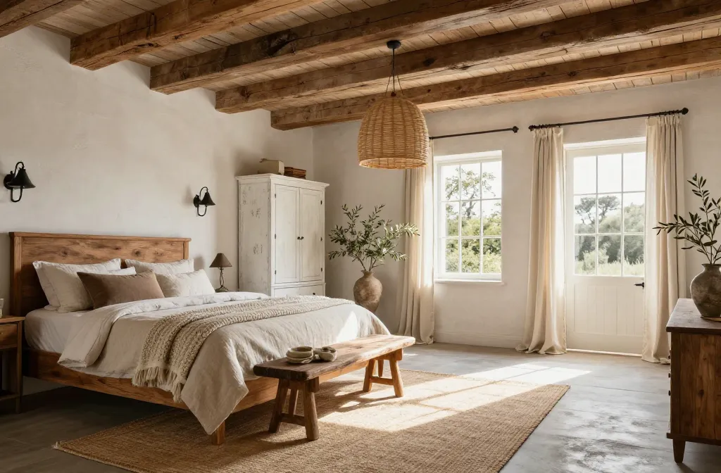 10 Rustic Farmhouse Bedroom Master Suite Ideas You’Ll Love