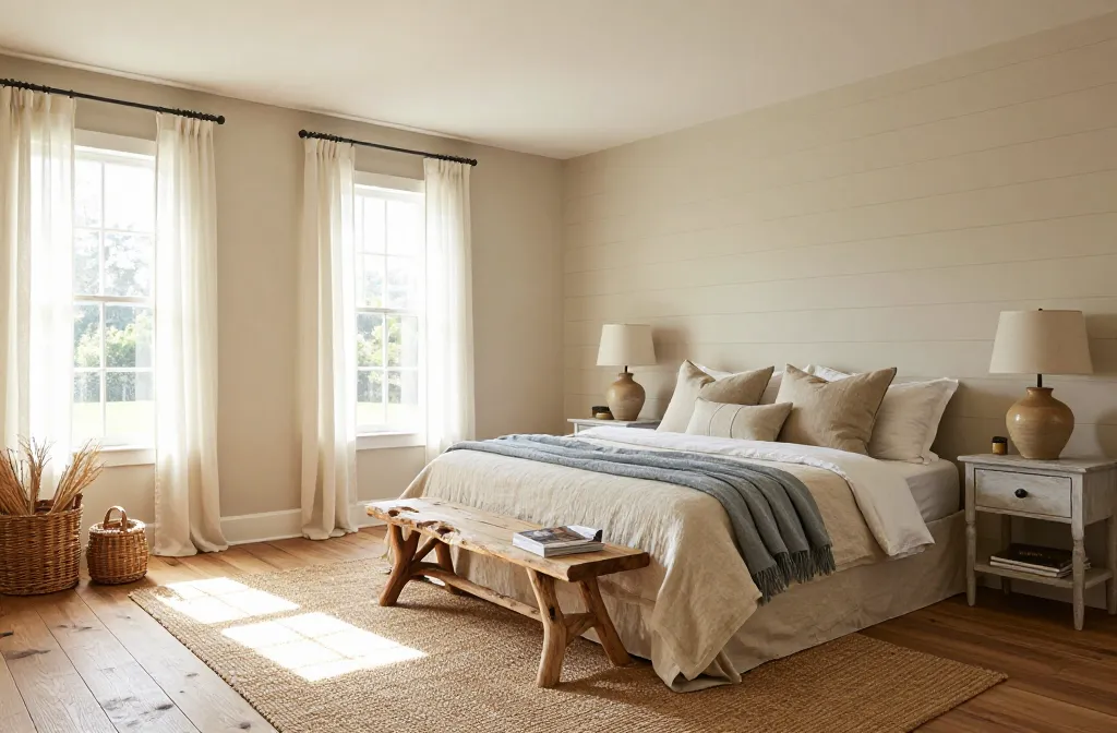 10 Beige Farmhouse Bedroom Ideas That Feel Calm and Chic
