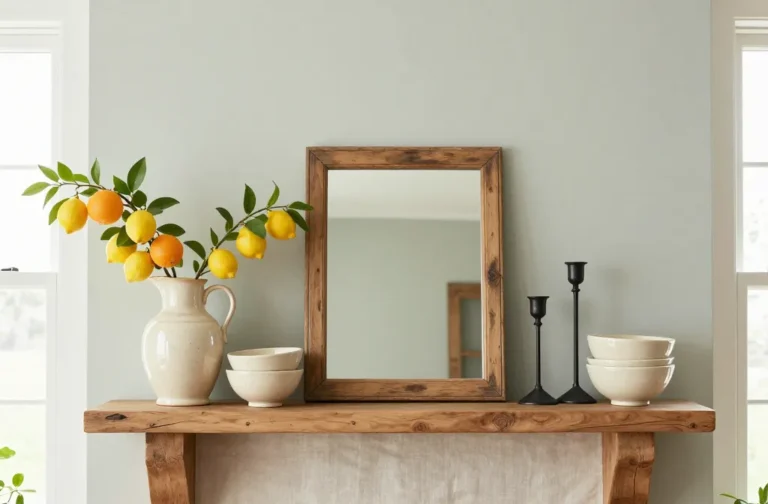 Gorgeous 13 Spring Farmhouse Mantel Decor Ideas That Steal the Show