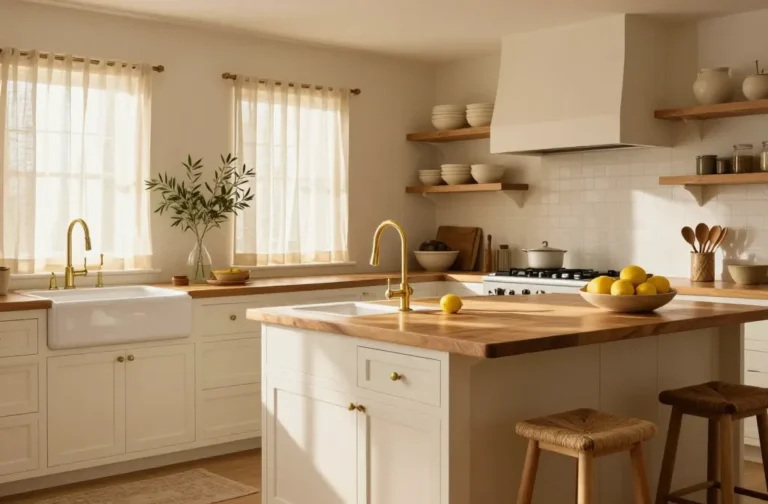 10 Spring Farmhouse Kitchen Decor Ideas That Feel Bright & Inviting Now