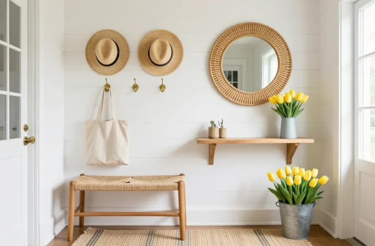 14 No-Fuss Spring Farmhouse Decor Ideas for Busy Homeowners Now