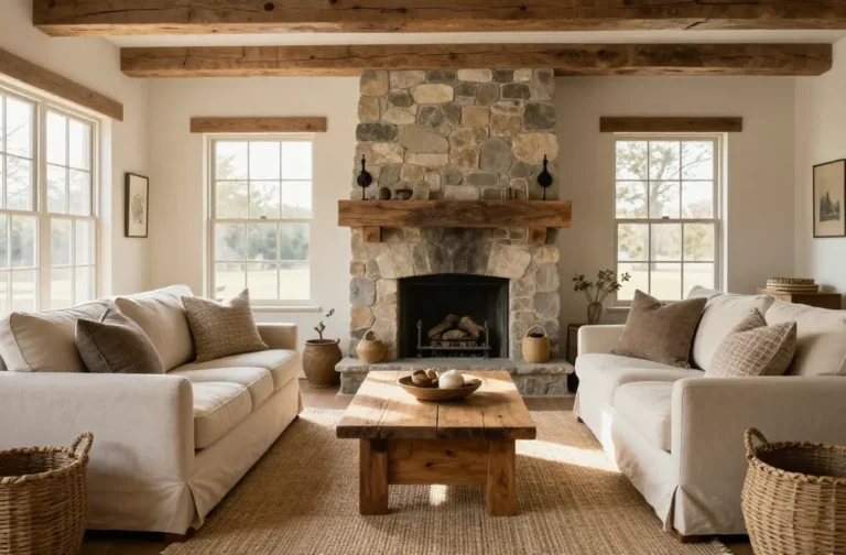 Cozy Upgrade 13 Rustic Farmhouse Decor Ideas That Feel Warm & Inviting