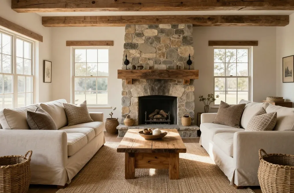 Cozy Upgrade 13 Rustic Farmhouse Decor Ideas That Feel Warm & Inviting