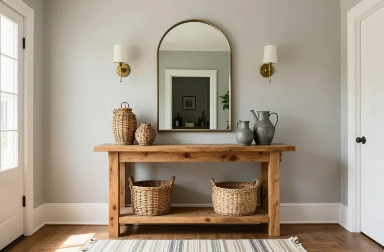 Steal These 12 Rustic Farmhouse Entryway Decor Ideas That Wow Guests