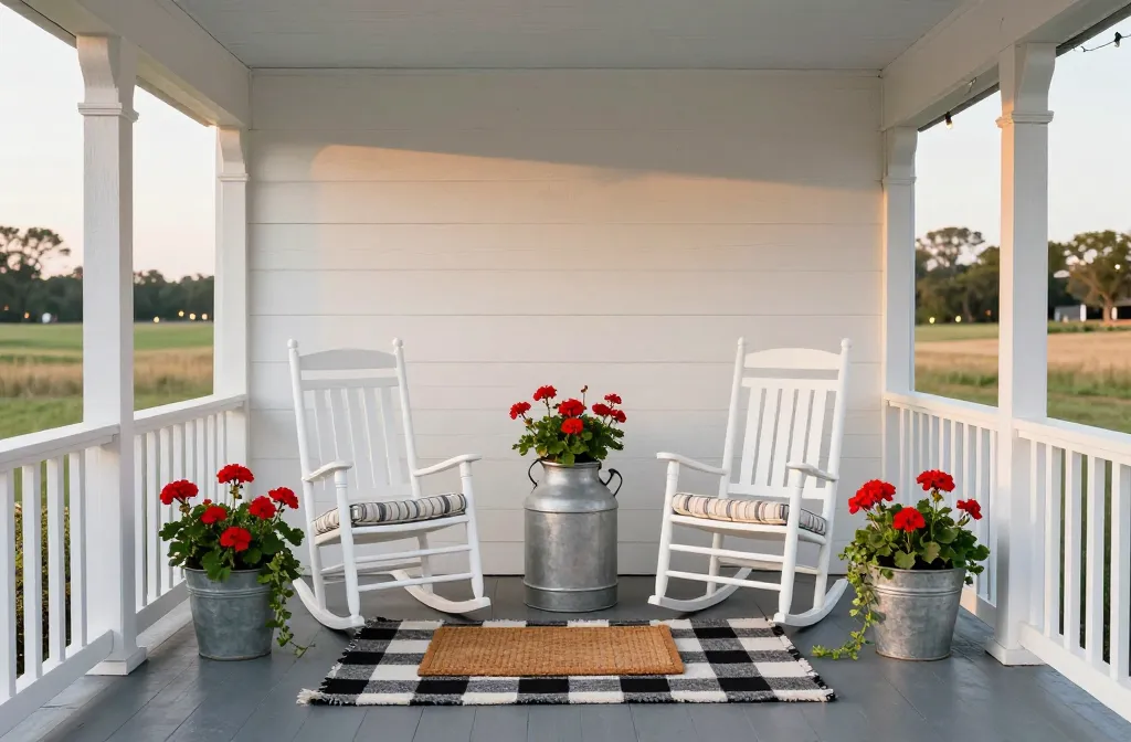 Steal-Worthy 10 Rustic Farmhouse Decor Ideas for Porches & Patios