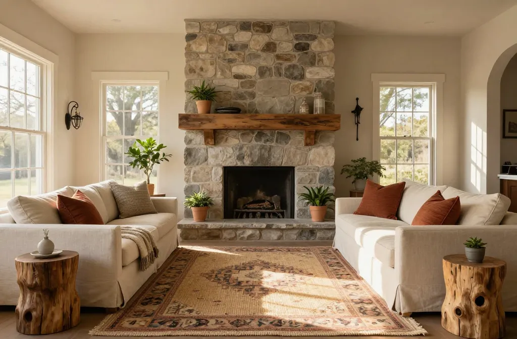 12 Rustic Farmhouse Decor Ideas That Bring the Outdoors in Now