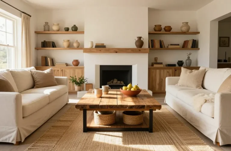 Viral 10 Rustic Farmhouse Decor Ideas Using Statement Coffee Tables