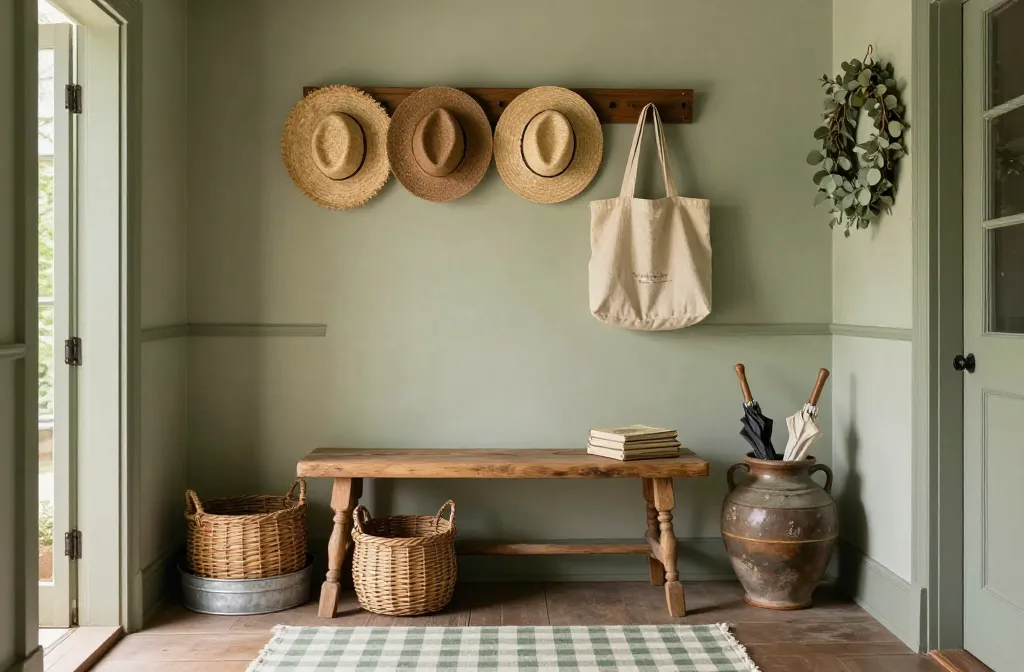 12 Rustic Farmhouse Decor Ideas with Muted Greens That Wow