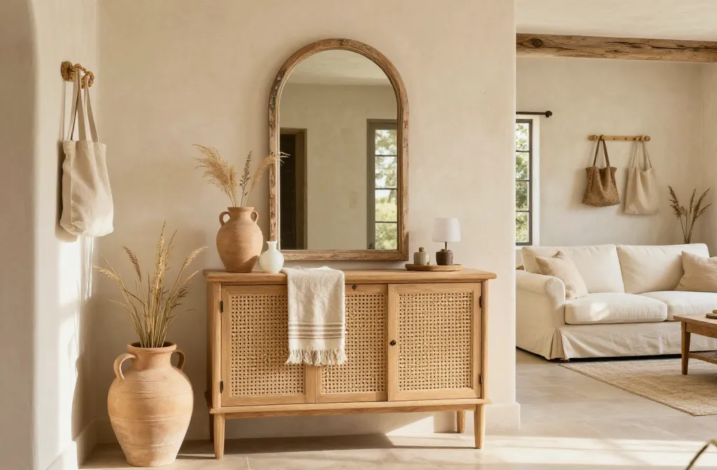 Steal-Worthy 13 Rustic Farmhouse Decor Ideas with Soft Beige & Cream