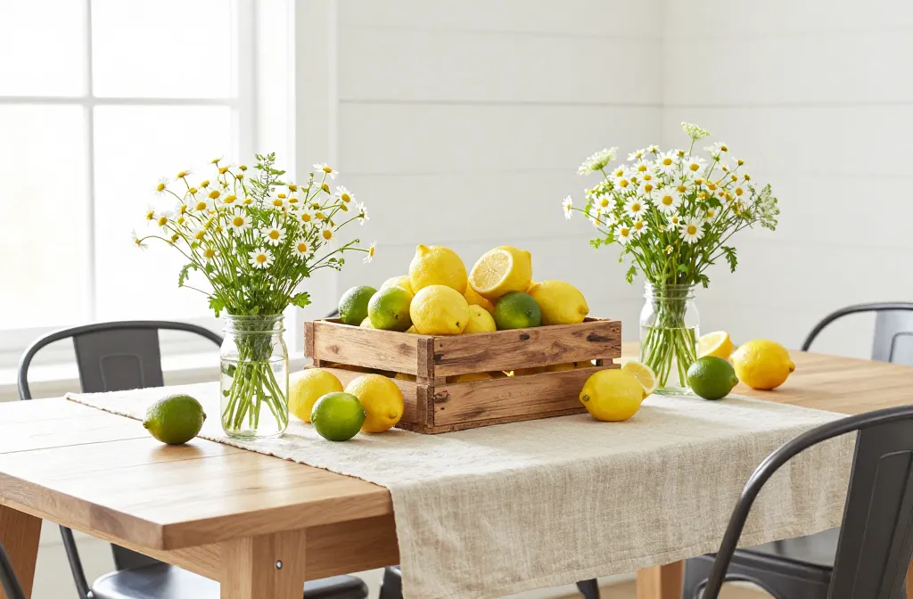 Steal These 12 Summer Farmhouse Table Centerpiece Ideas for a Fresh Look