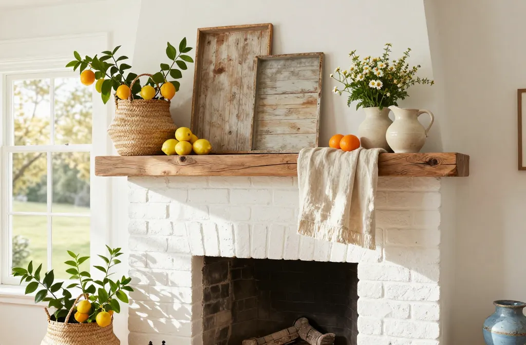 Viral 13 Summer Farmhouse Mantel Decor Ideas for a Seasonal Refresh