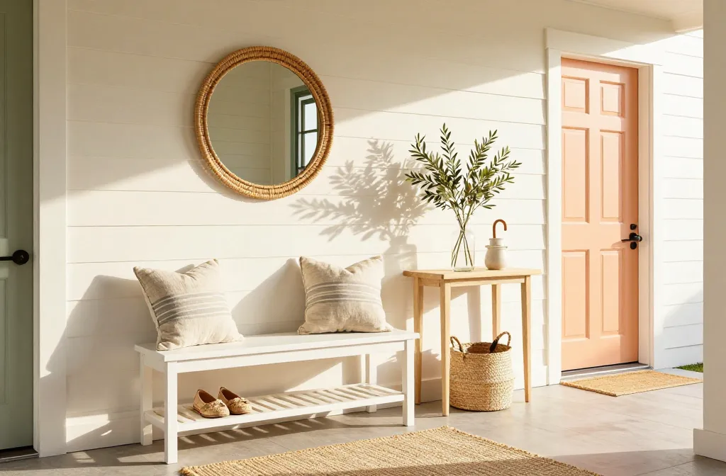 Viral 13 Summer Farmhouse Entryway Decor Ideas to Welcome Guests in Style