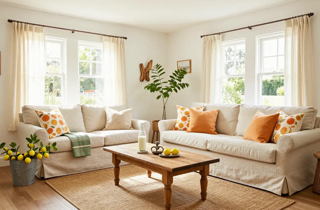Viral 11 Summer Farmhouse Living Room Decor Ideas for a Cozy Yet Bright Space