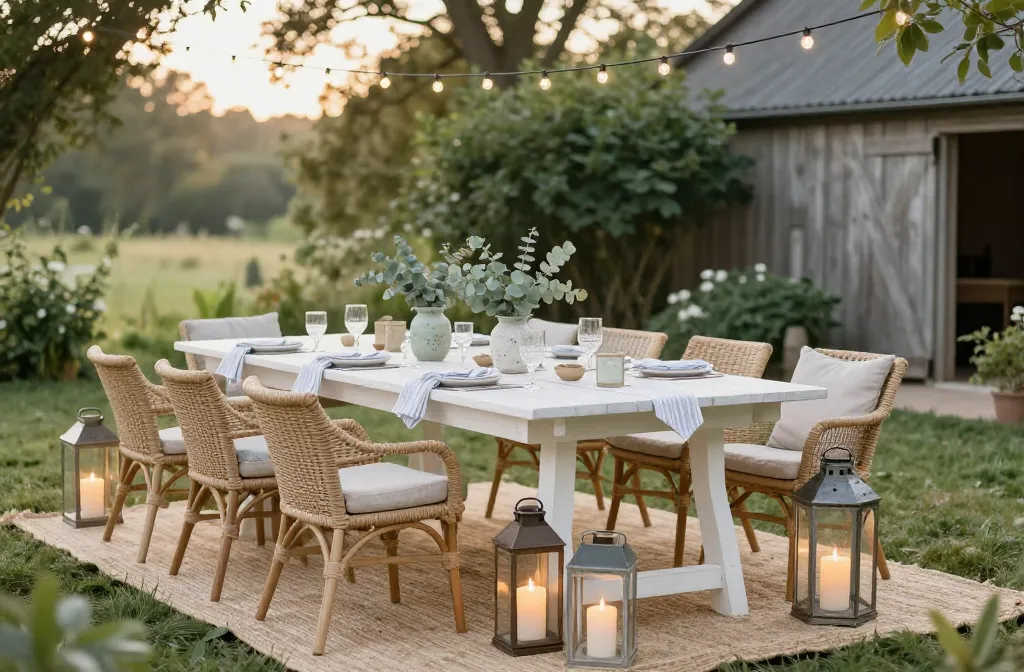 10 Summer Farmhouse Decor Ideas for Backyard Entertaining That Wow