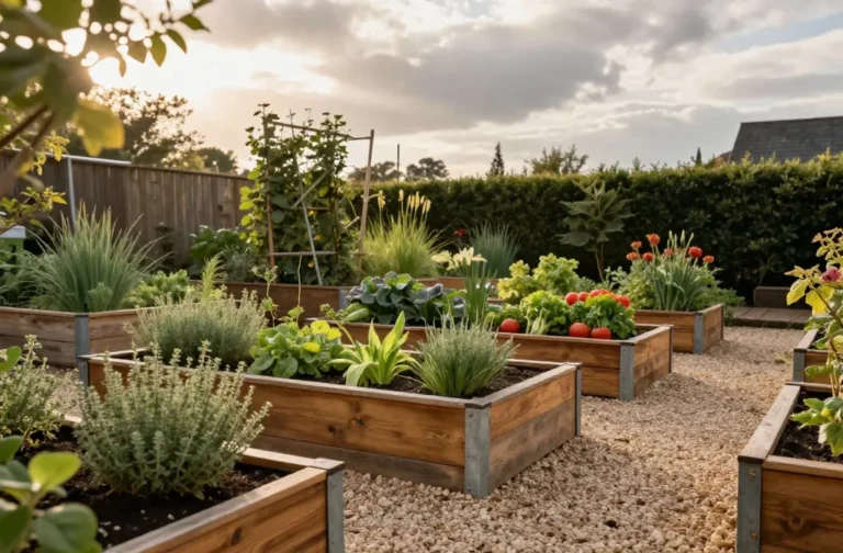 11 Rustic Backyard Ideas with Raised Garden Beds That Wow