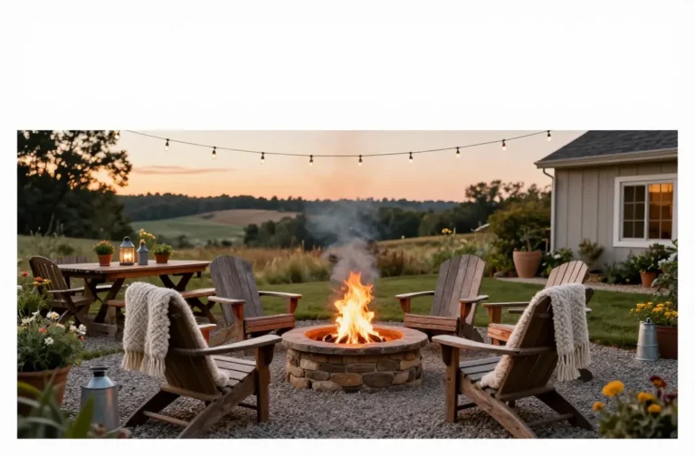Cozy Up Now 13 Rustic Backyard Ideas for Relaxing Outdoor Spaces