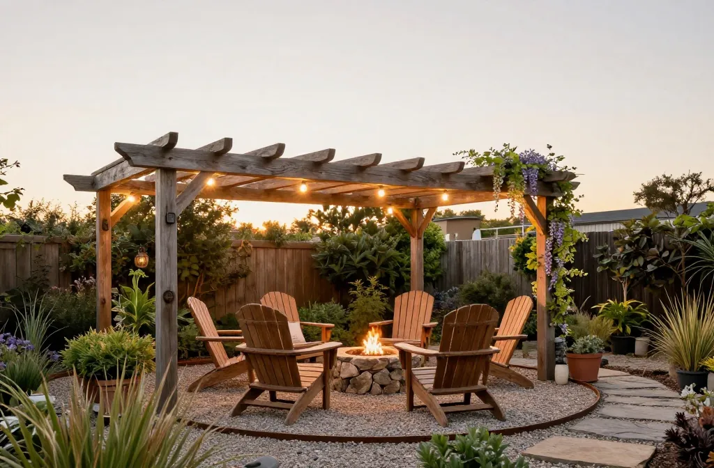 11 Rustic Backyard Ideas for a Peaceful Backyard Retreat That Wow