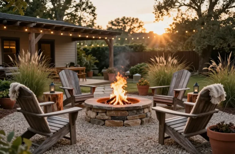 12 Rustic Backyard Ideas for Relaxing Outdoor Living Spaces Now