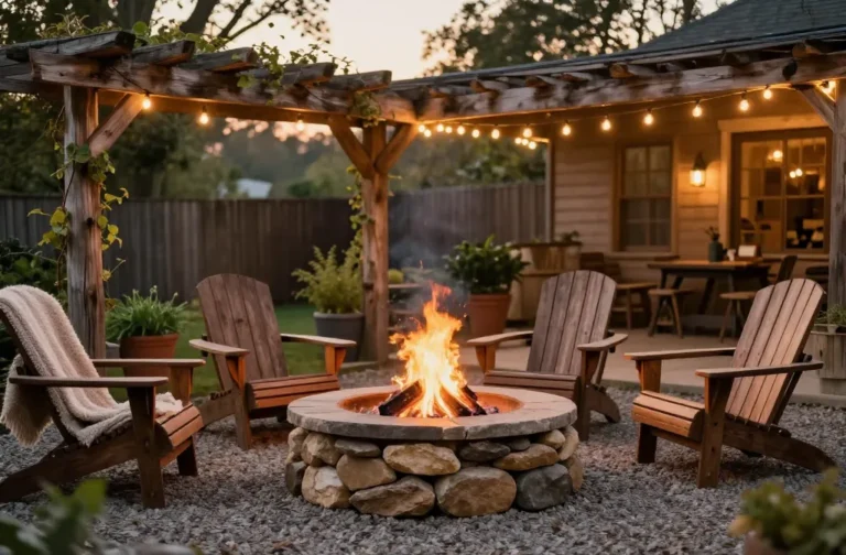 13 Rustic Backyard Ideas That Create a Cozy Outdoor Vibe Now