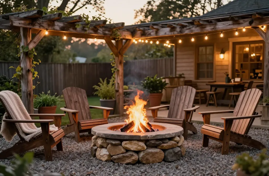 13 Rustic Backyard Ideas That Create a Cozy Outdoor Vibe Now
