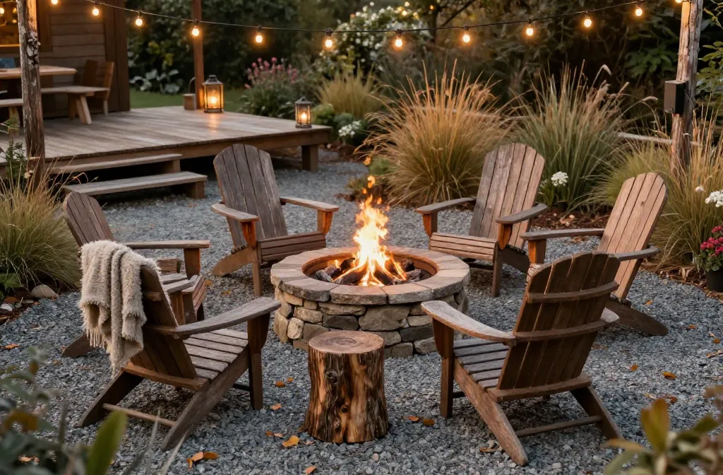 Cozy Up: 10 Rustic Backyard Ideas with Seating Areas You’Ll Love
