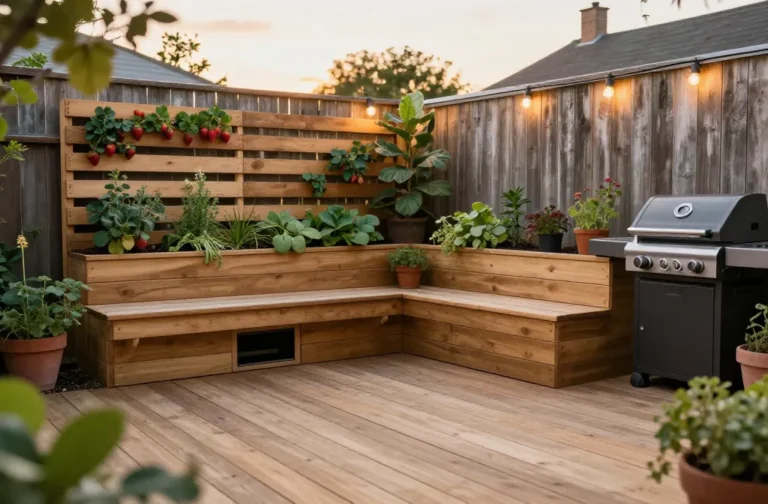 Genius 11 Rustic Backyard Ideas That Solve Small Yard Problems