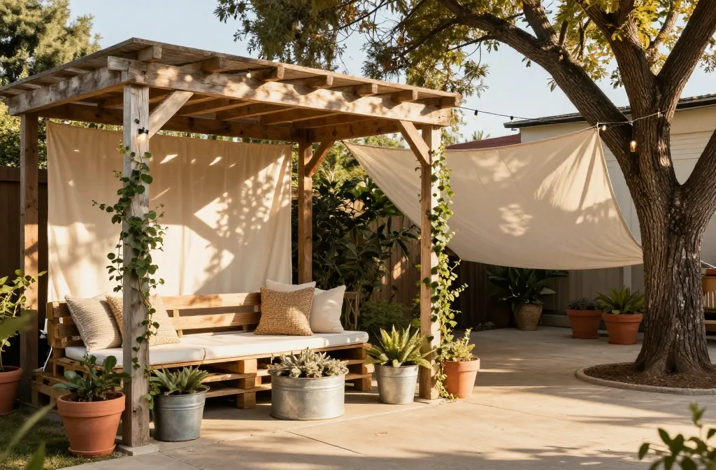 Genius 14 Rustic Backyard Ideas to Add Shade Without Big Costs