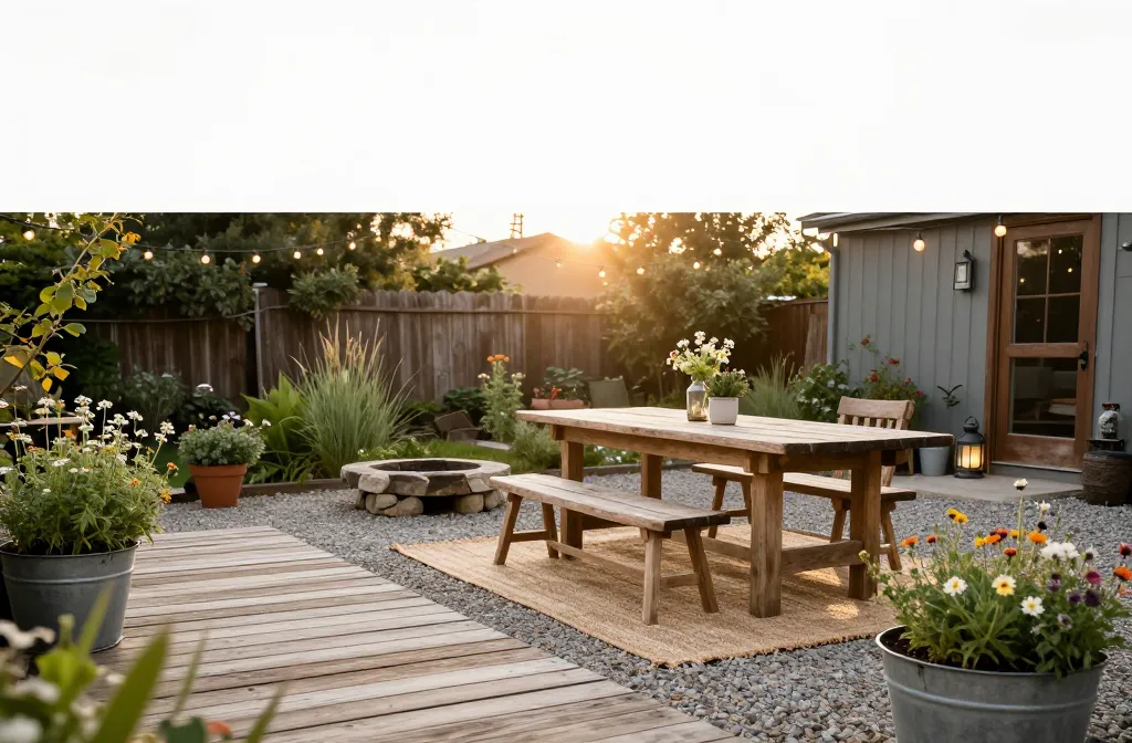 11 Rustic Backyard Ideas That Create a Relaxing Space Now