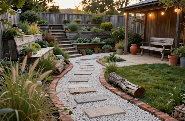 13 Rustic Backyard Ideas for Awkward Backyard Layouts You’Ll Love