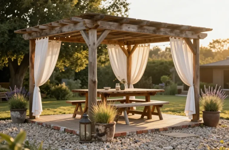 13 Rustic Backyard Ideas That Make Your Backyard Feel Finished Now
