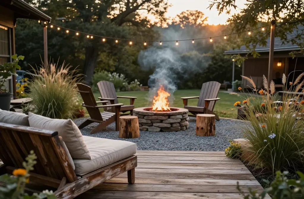 11 Rustic Backyard Ideas That Make Your Space More Relaxing Now